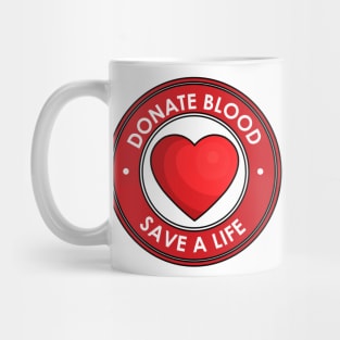 give blood give life Mug